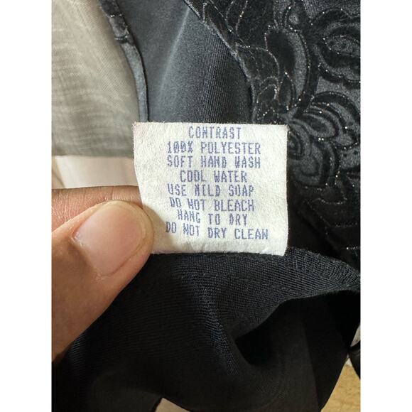 Vintage Homecoming Off The Shoulder Black Size 3 Cocktail Dress - USED - Picture 5 of 6